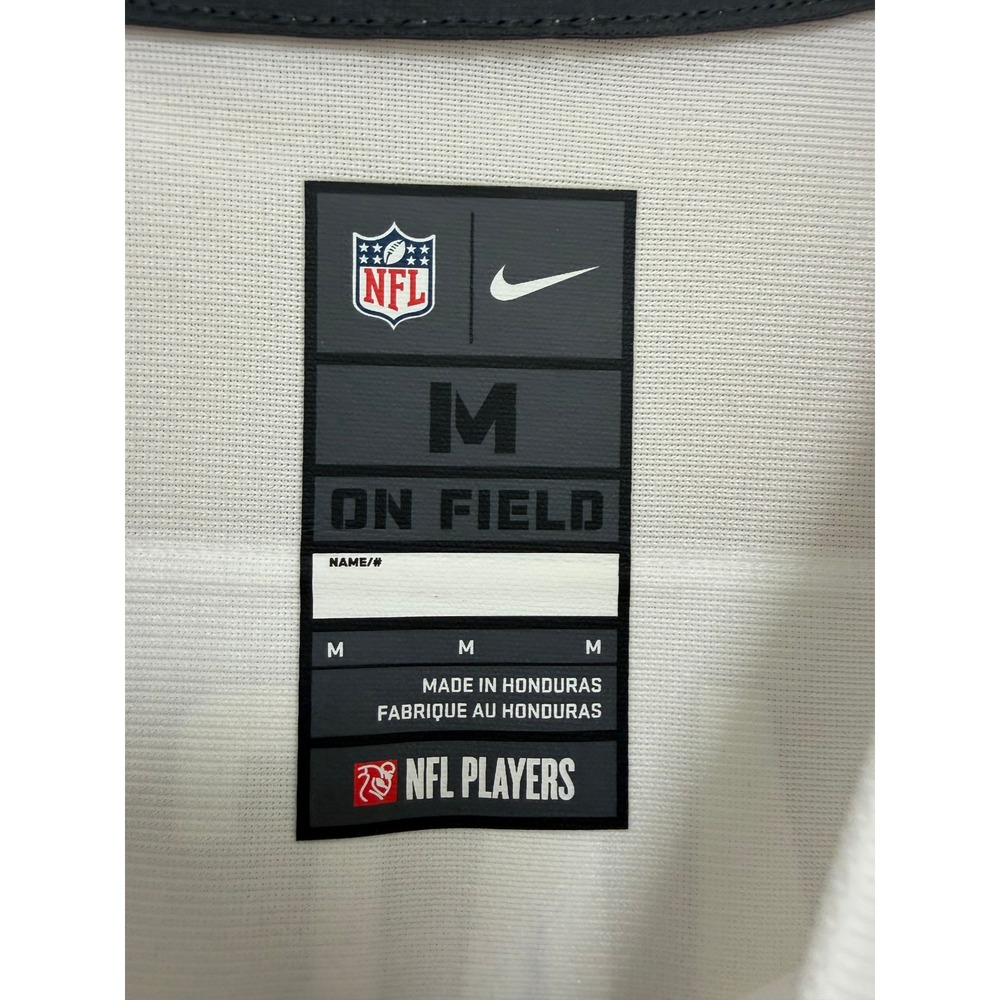Nike NFL Oakland Raiders Khalil Mack 52 Jersey Mens Medium White On Field - Picture 2 of 7